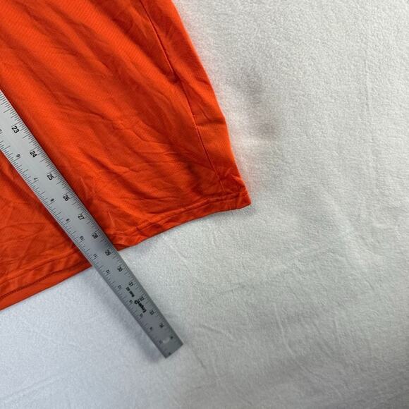 Detroit Tigers Shirt Men's XL Orange Tiny Graphic Foundation Charity Lightweight - Picture 3 of 9